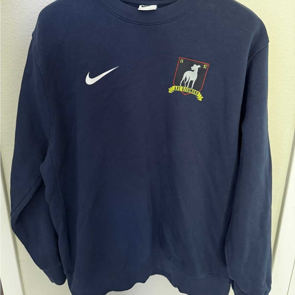Men’s Nike TED LASSO AFC RICHMOND Crew Neck Sweater | Navy
